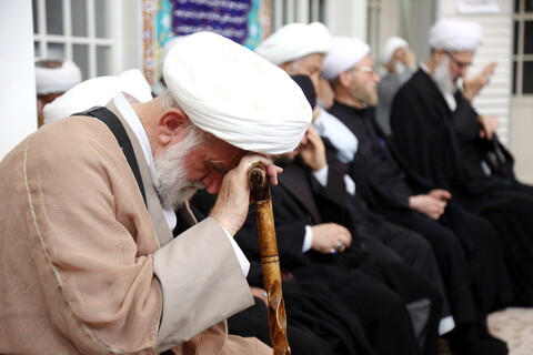 تصاویر/ مراسم عزاداری شهادت امام صادق(ع)