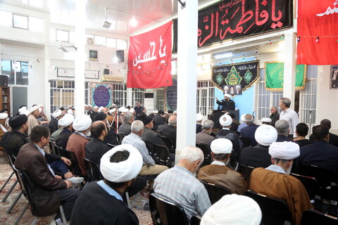 تصاویر/ مراسم عزاداری شهادت امام صادق(ع)