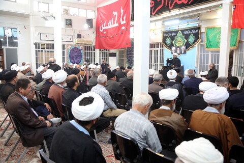 تصاویر/ مراسم عزاداری شهادت امام صادق(ع)