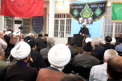 تصاویر/ مراسم عزاداری شهادت امام صادق(ع)