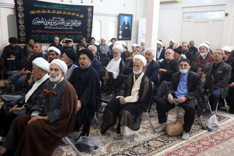 تصاویر/ مراسم عزاداری شهادت امام صادق(ع)