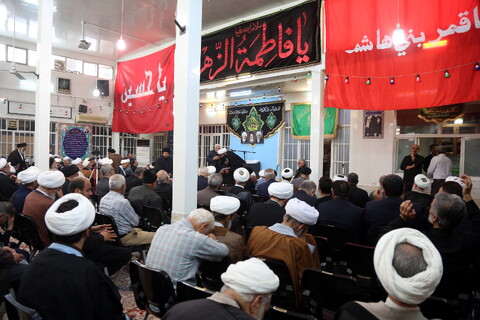 تصاویر/ مراسم عزاداری شهادت امام صادق(ع)