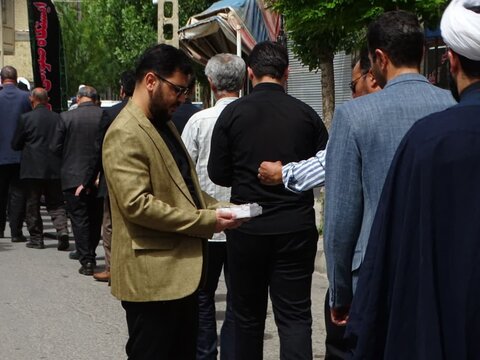 تصاویر/ مراسم عزاداری امام جعفر صادق(ع) در شهرستان چهاربرج