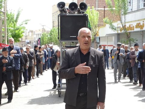 تصاویر/ مراسم عزاداری امام جعفر صادق(ع) در شهرستان چهاربرج