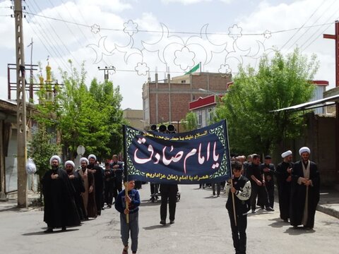 تصاویر/ مراسم عزاداری امام جعفر صادق(ع) در شهرستان چهاربرج