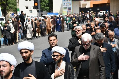 تصاویر/ عزاداری خیابانی سالروز شهادت امام صادق (ع) در خوی