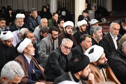 تصاویر/ مراسم عزاداری شهادت امام صادق (ع) در بقعه متبرکه شیخ نوایی خوی