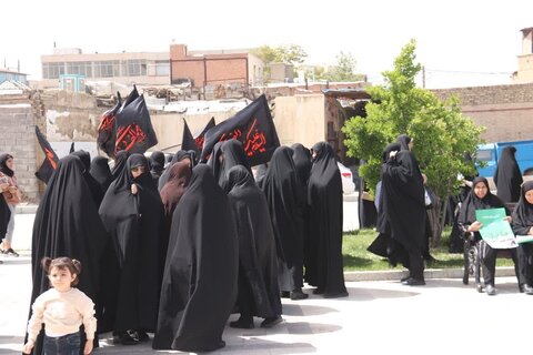 تصاویر/ عزاداری بانوان ارومیه ای در سالروز شهادت حضرت امام صادق (ع)