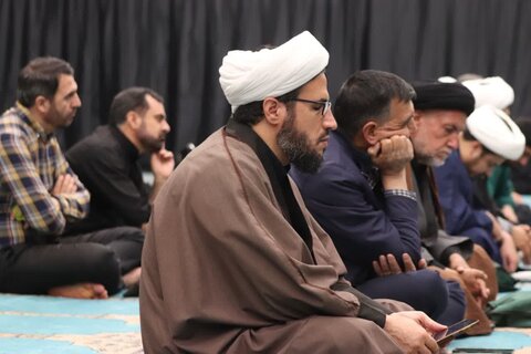 تصاویر/ عزاداری هیئت روحانیون ارومیه در سالروز شهادت امام صادق (ع)