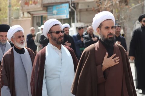 تصاویر/ عزاداری هیئت روحانیون ارومیه در سالروز شهادت امام صادق (ع)