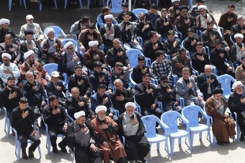 تصاویر/ عزاداری هیئت روحانیون ارومیه در سالروز شهادت امام صادق (ع)