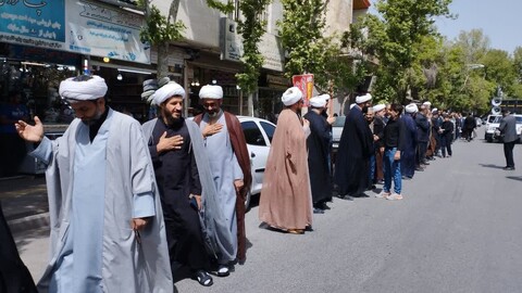دسته عزاداری در نهاوند