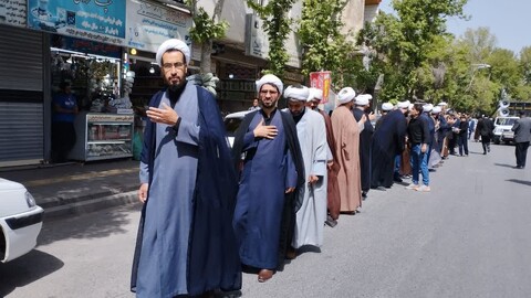 دسته عزاداری در نهاوند