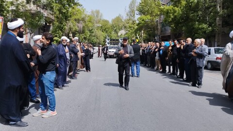 دسته عزاداری در نهاوند