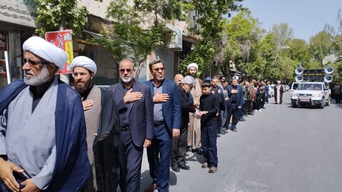 دسته عزاداری در نهاوند