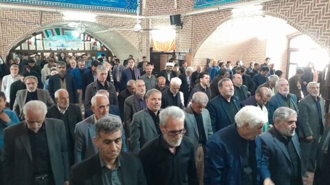 تصاویر/ عزاداری مردم تکاب در سوگ امام صادق (ع)