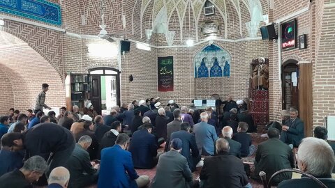 تصاویر/ عزاداری مردم تکاب در سوگ امام صادق (ع)