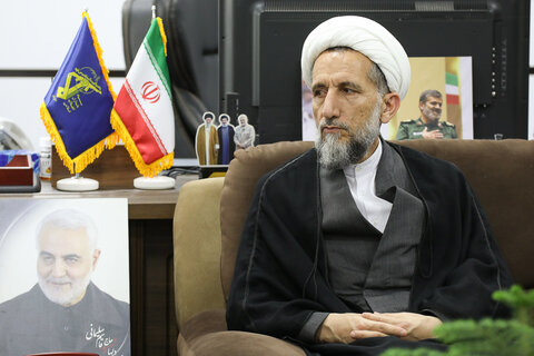 تصاویر / دیدار نماینده ولی فقیه در استان قزوین  با فرمانده سپاه صاحب‌الامر (عج) و مسئول دفتر نمایندگی ولی‌فقیه در سپاه