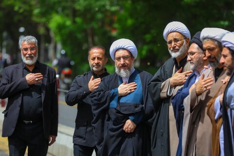 تصاویر/  اجتماع خیابانی عزاداران، بمناسبت شهادت امام صادق (ع) در تبریز