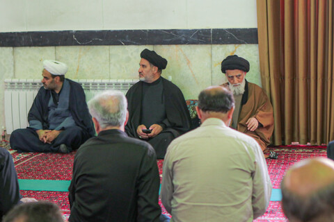 تصاویر/ویژه برنامه شهادت امام صادق علیه السلام در مسجد جامع همدان