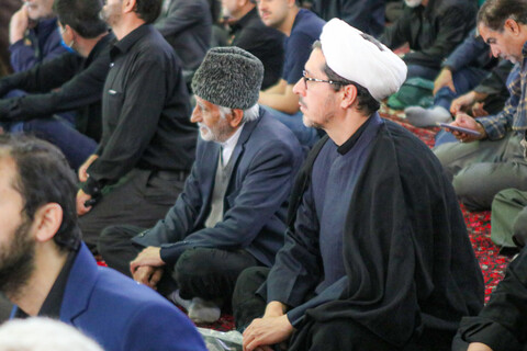 تصاویر/ویژه برنامه شهادت امام صادق علیه السلام در مسجد جامع همدان