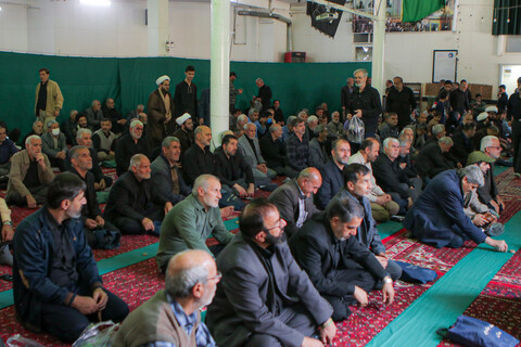 تصاویر/ویژه برنامه شهادت امام صادق علیه السلام در مسجد جامع همدان
