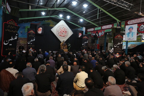 تصاویر / مراسم سوگواری شهادت امام صادق (ع) در هیئت رزمندگان اسلام اصفهان