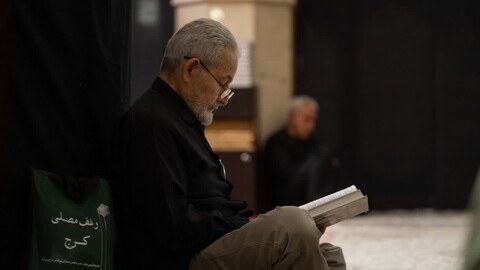 عزارداري شهادت امام جعفر صادق (ع) در مصلي كرج