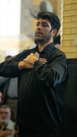 عزارداري شهادت امام جعفر صادق (ع) در مصلي كرج