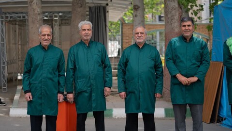 عزارداري شهادت امام جعفر صادق (ع) در مصلي كرج