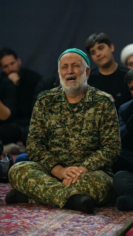 عزارداري شهادت امام جعفر صادق (ع) در مصلي كرج