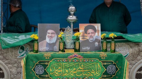 عزارداري شهادت امام جعفر صادق (ع) در مصلي كرج