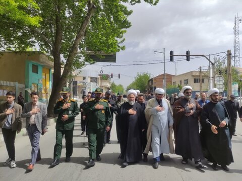 تصاویر/ عزاداری مردم شهرستان نقده در سالروز شهادت امام صادق (ع)