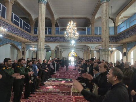 تصاویر/ عزاداری مردم شهرستان نقده در سالروز شهادت امام صادق (ع)