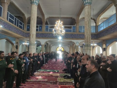 تصاویر/ عزاداری مردم شهرستان نقده در سالروز شهادت امام صادق (ع)