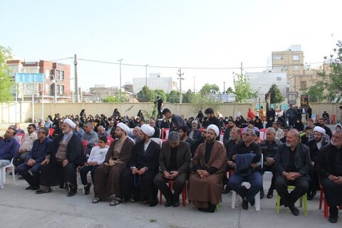 تصاویر/ مراسم عزاداری شهادت ششمین اختر آسمان امامت و ولایت امام صادق(ع) در اسلام آباد غرب