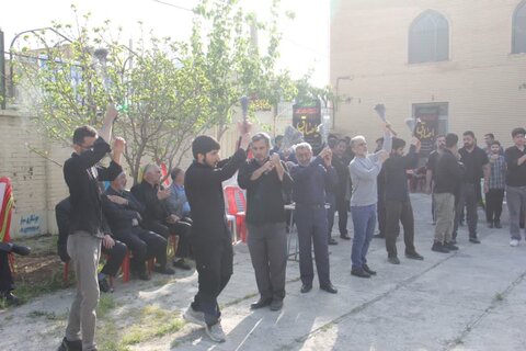 تصاویر/ مراسم عزاداری شهادت ششمین اختر آسمان امامت و ولایت امام صادق(ع) در اسلام آباد غرب