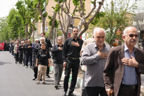 عزاداری ظهر شهادت امام صادق (ع) در شهرستان فردیس