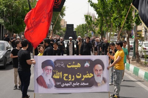 عزاداری ظهر شهادت امام صادق (ع) در شهرستان فردیس