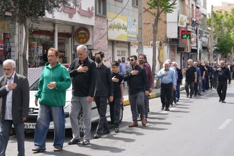 عزاداری ظهر شهادت امام صادق (ع) در شهرستان فردیس