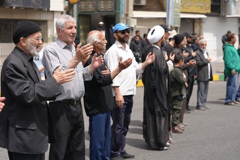 عزاداری ظهر شهادت امام صادق (ع) در شهرستان فردیس