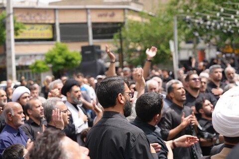 عزاداری ظهر شهادت امام صادق (ع) در شهرستان فردیس