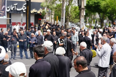 عزاداری ظهر شهادت امام صادق (ع) در شهرستان فردیس