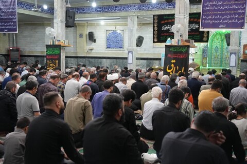 عزاداری ظهر شهادت امام صادق (ع) در شهرستان فردیس