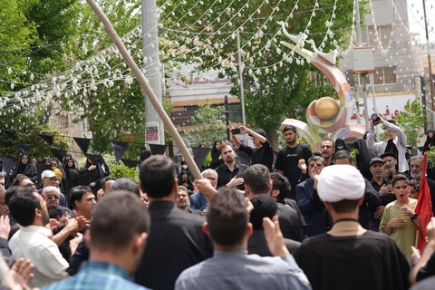 عزاداری ظهر شهادت امام صادق (ع) در شهرستان فردیس