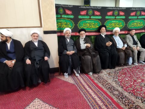 برگزاری مراسم عزاداری شهادت امام صادق علیه السلام در مدرسه علمیه آیت الله جلالی خمینی (ره)
