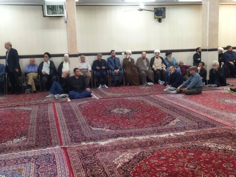 برگزاری مراسم عزاداری شهادت امام صادق علیه السلام در مدرسه علمیه آیت الله جلالی خمینی (ره)