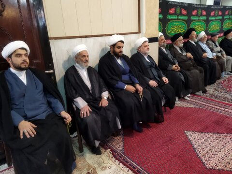 برگزاری مراسم عزاداری شهادت امام صادق علیه السلام در مدرسه علمیه آیت الله جلالی خمینی (ره)