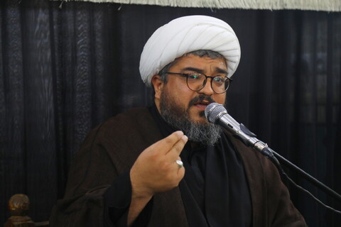 تصاویر / مراسم عزاداری روز شهادت امام جعفر صادق (ع) در امامزاده علی بن جعفر (ع)