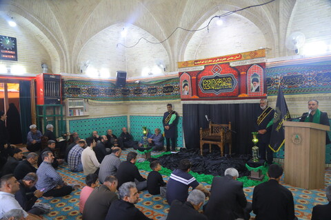 تصاویر / مراسم عزاداری روز شهادت امام جعفر صادق (ع) در امامزاده علی بن جعفر (ع)